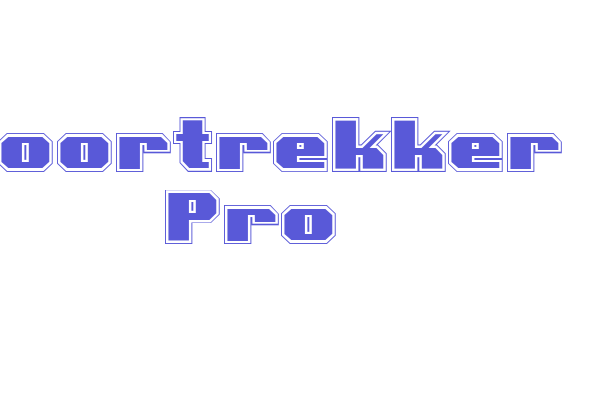 Voortrekker Pro Font