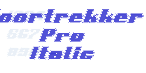 Voortrekker Pro Italic-font-download
