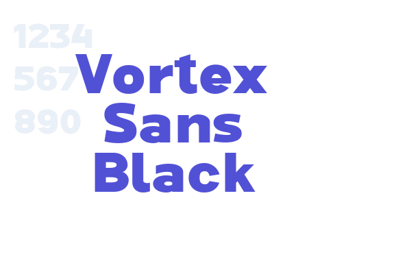 Vortex Sans Black