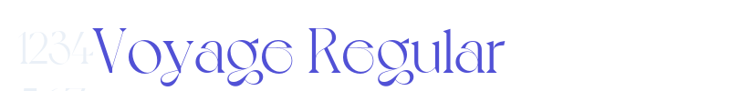 Voyage Regular-font