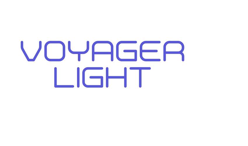 Voyager Light Font Download