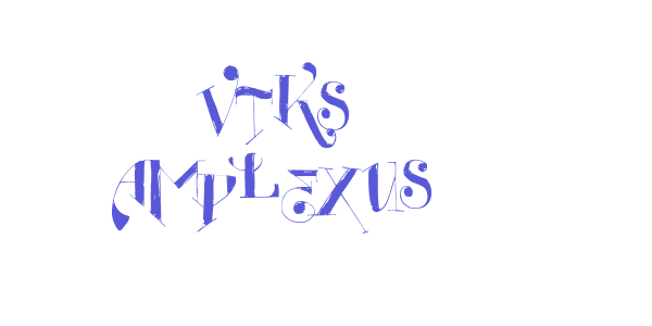 Vtks Amplexus font free