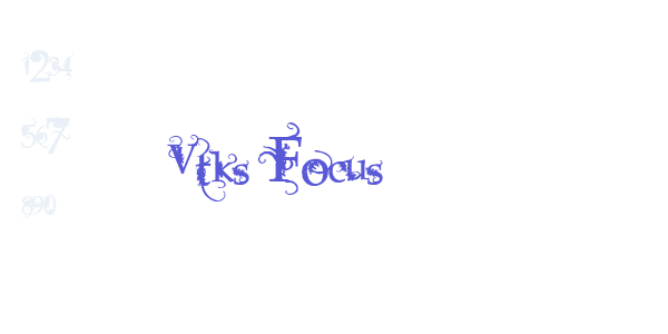 Vtks Focus font