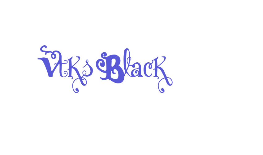 Vtks Black Font Download