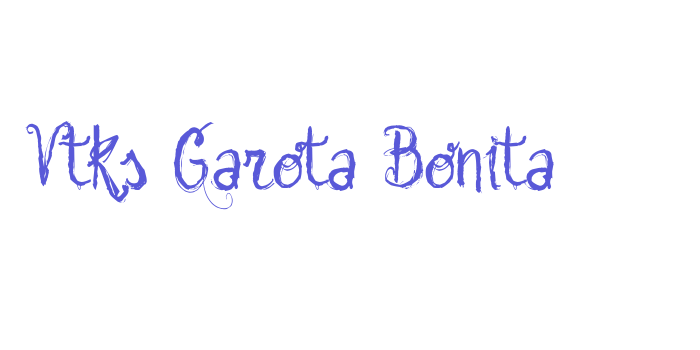 Vtks Garota Bonita Font Download