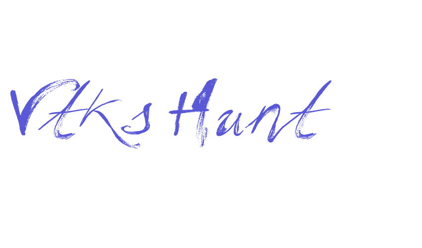 Vtks Hunt Font Download