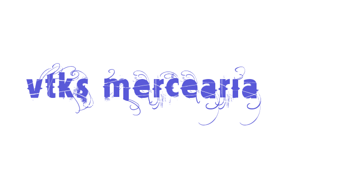 Vtks Mercearia Font Download