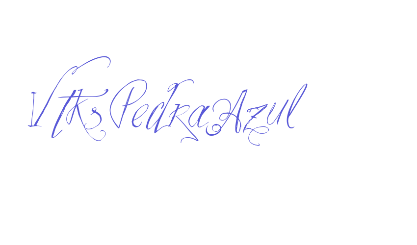 Vtks Pedra Azul Font Download