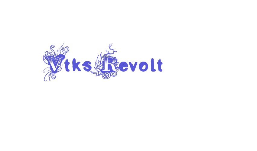 Vtks Revolt Font Download