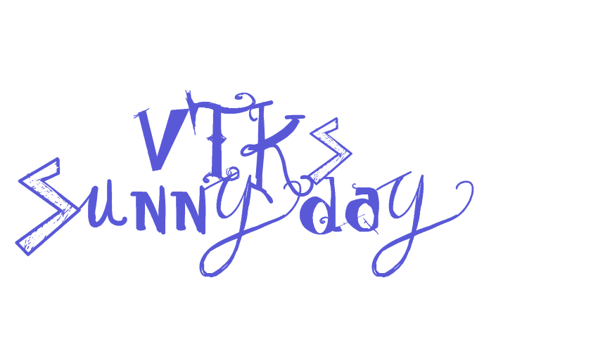 Vtks Sunny Day Font Download