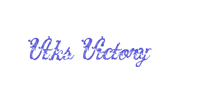 Vtks Victory Font