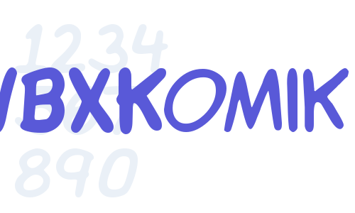 WBXKomik Font Download