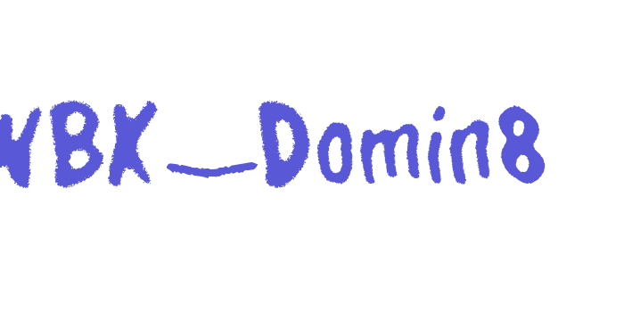 WBX_Domin8 Font