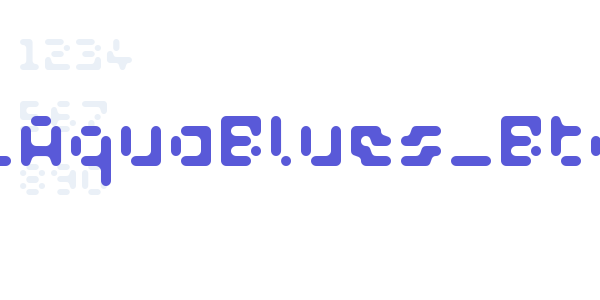 WC_AquaBlues_Bta font