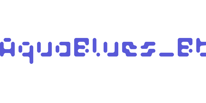 WC_AquaBlues_Bta Font