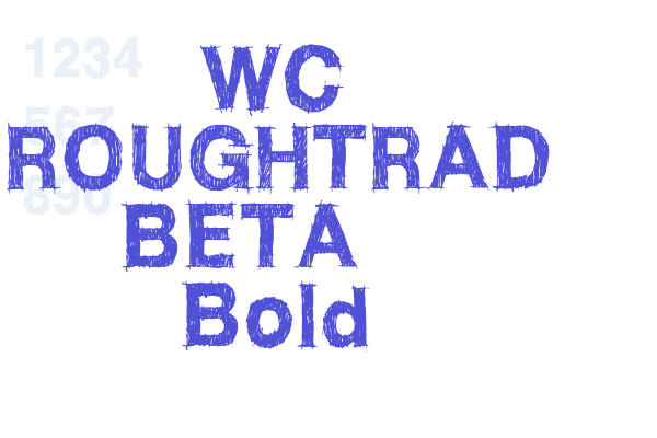 WC ROUGHTRAD BETA    Bold