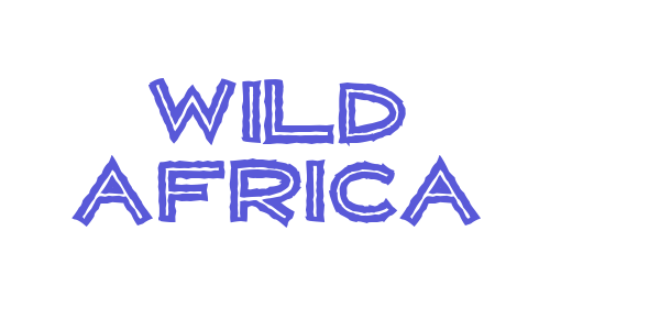 WILD AFRICA font