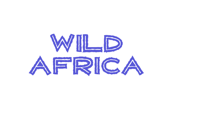 WILD AFRICA Font