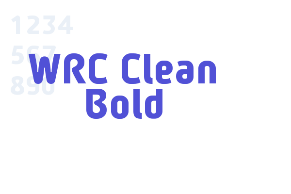 WRC Clean Bold