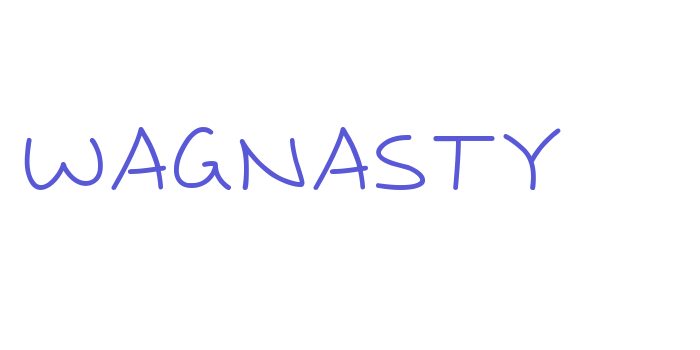 Wagnasty Font Download