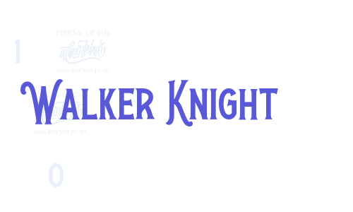 Walker Knight Font Download