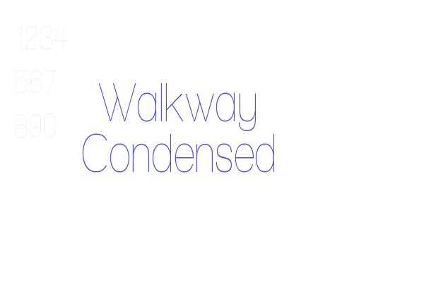 Walkway Condensed