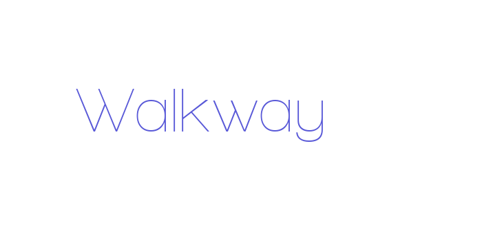 Walkway Font Download