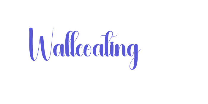 Wallcoating Font Download