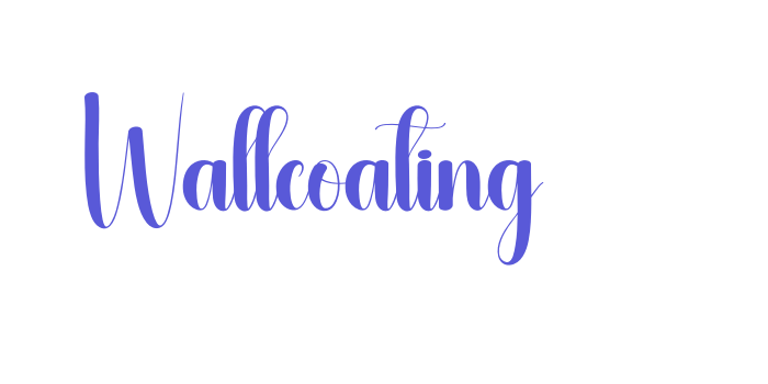 Wallcoating Font