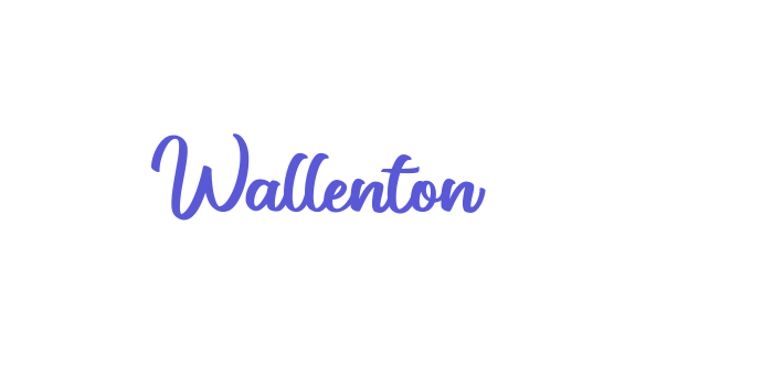 Wallenton Font Download