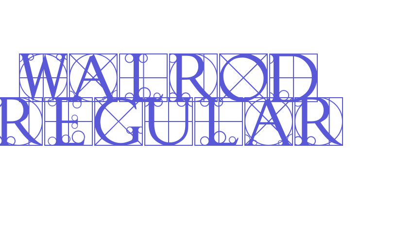 Walrod Regular Font Download