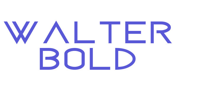 Walter Bold Font