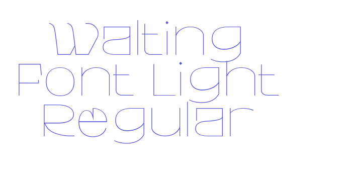 Walting Font Light Regular Font Download