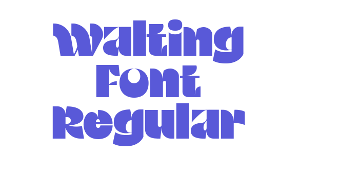 Walting Font Regular Font Download