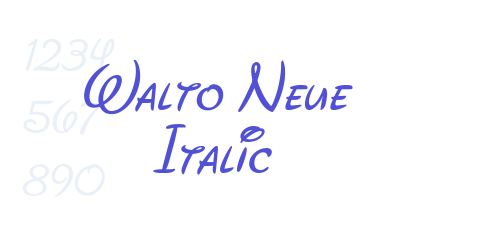 Walto Neue Italic-font-download
