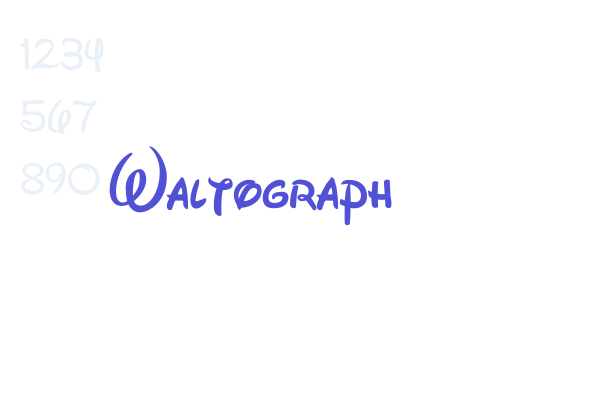 Waltograph Font Download