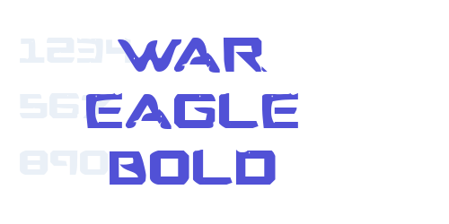 War Eagle Bold-font-download