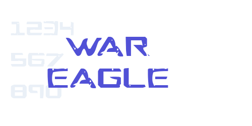 War Eagle-font-download