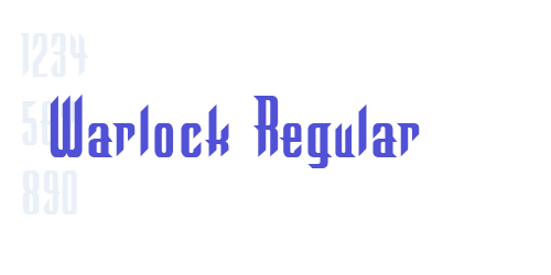 Warlock Regular-font-download