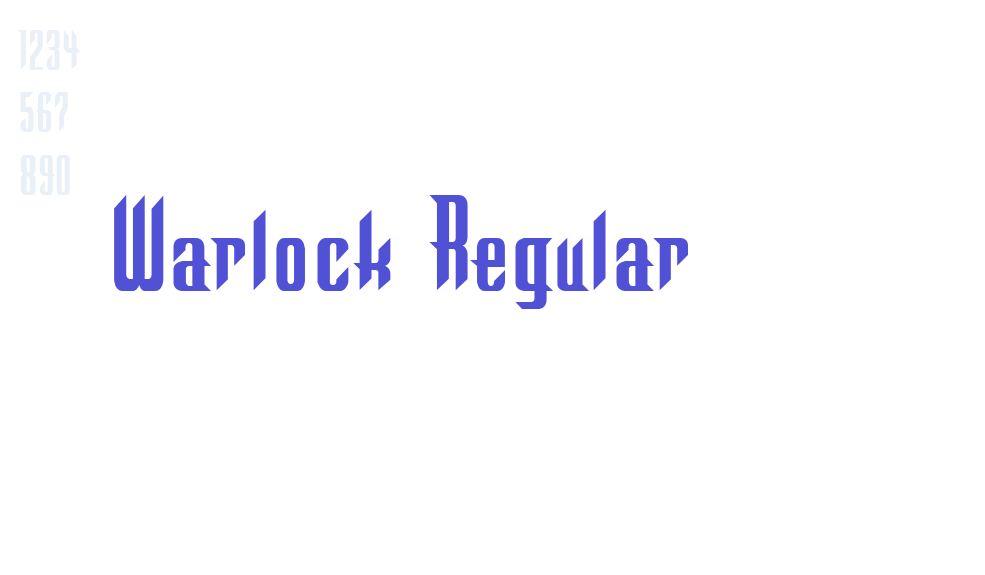 Warlock Regular-font-download