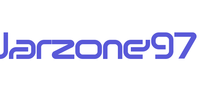 Warzone97 Font Download