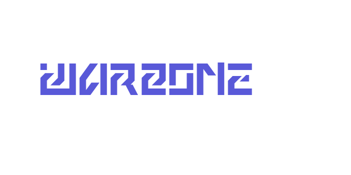 Warzone Font Download