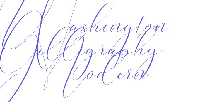 Washington Calligraphy Modern Font Download