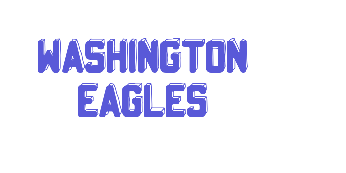 Washington Eagles Font