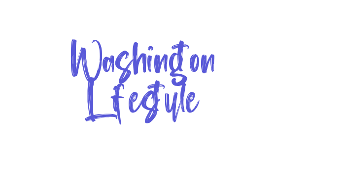 Washington Lifestyle Font Download