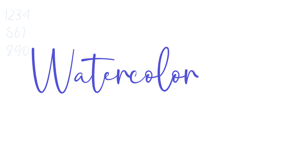 Watercolor-font-download