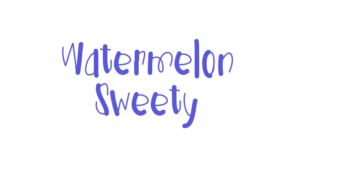 Watermelon Sweety Font Download