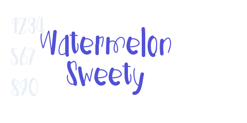 Watermelon Sweety-font-download