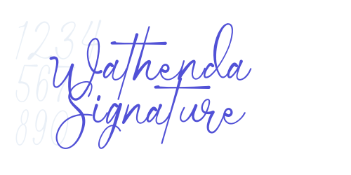 Wathenda Signature-font-download