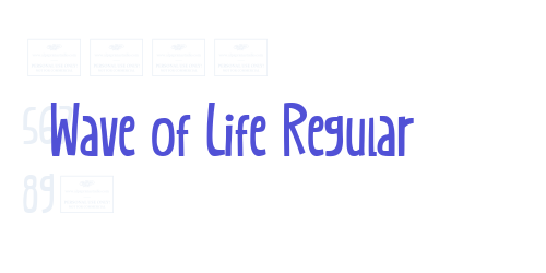 Wave of Life Regular-font-download